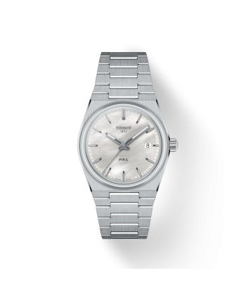 TISSOT PRX 35 MM NACRE BLANCHE basket pas cher