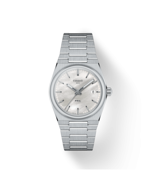 TISSOT PRX 35 MM NACRE BLANCHE basket pas cher