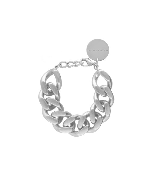 BRACELET SILVER VINTAGE VANESSA BARONI basket pas cher