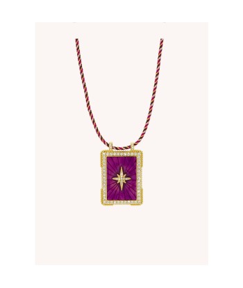 COLLIER MYA BAY - PURPLE DIWALI BOHEME de l' environnement