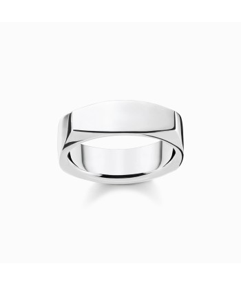 BAGUE THOMAS SABO ANGULEUX ARGENT la colonne vertébrale