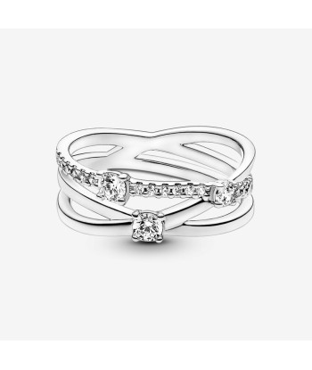 Bague Pandora Anneau Triple Scintillant votre restaurant rapide dans 