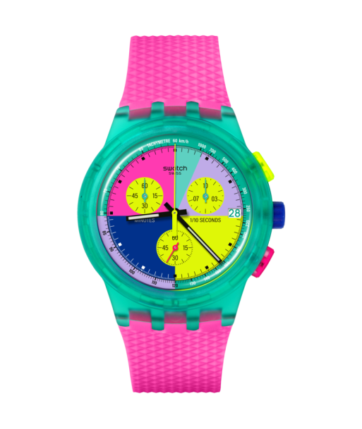 SWATCH NEON FLASH ARROW basket pas cher