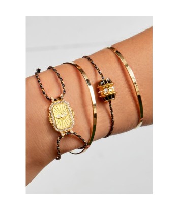 BRACELET MYA BAY - EYE BOHEME OR le concept de la Pate a emporter 