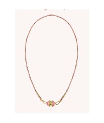 COLLIER MYA BAY - BIG TALISMAN PINK/FUCHSIA paiement sécurisé