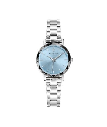 MONTRE PIERRE LANNIER FEMME MULTIPLES CADRAN BLEU ARGENTE pas chere