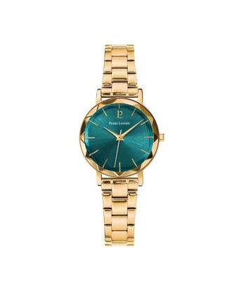 MONTRE PIERRE LANNIER FEMME MULTIPLES CADRAN VERT DORE pour bénéficier 