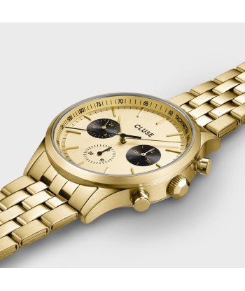 ANTHEOR MULTIFUNCTION WATCH STEEL FULL GOLD, GOLD COLOUR shop