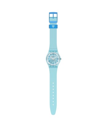 MONTRE SWATCH LIGHTBLUE PAY! les muscles